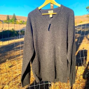 LL Bean Men’s wool sweater